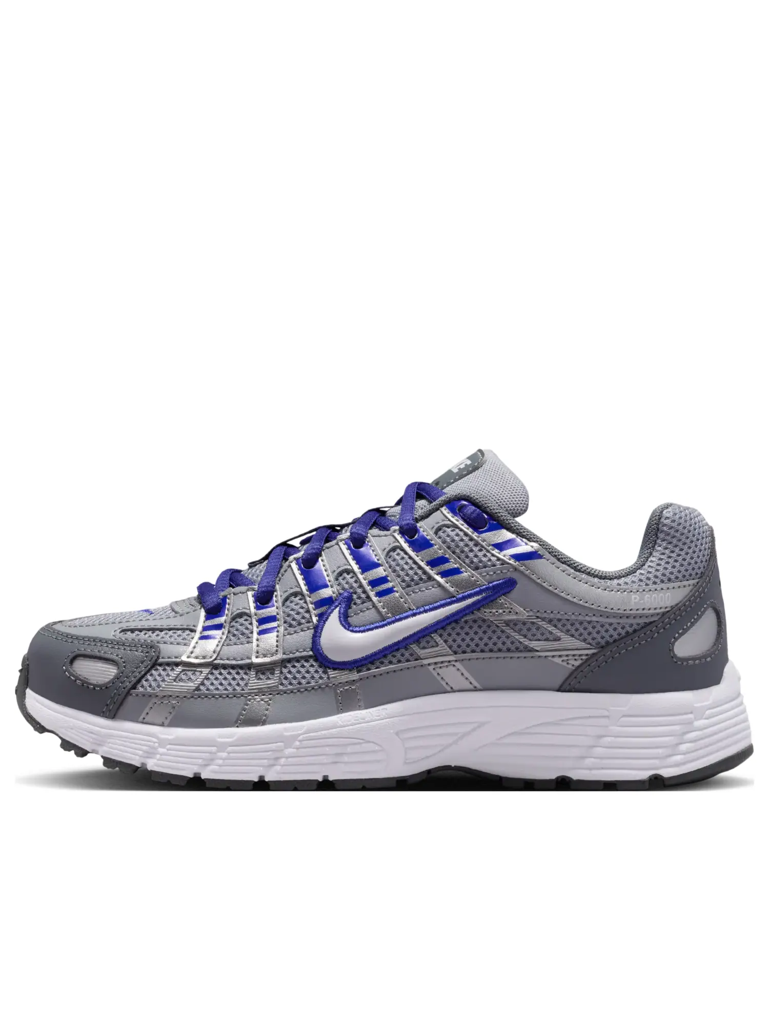Кроссовки (GS) Nike P-6000 'Wolf Grey Deep Night' — изображение 1 из 6, серый