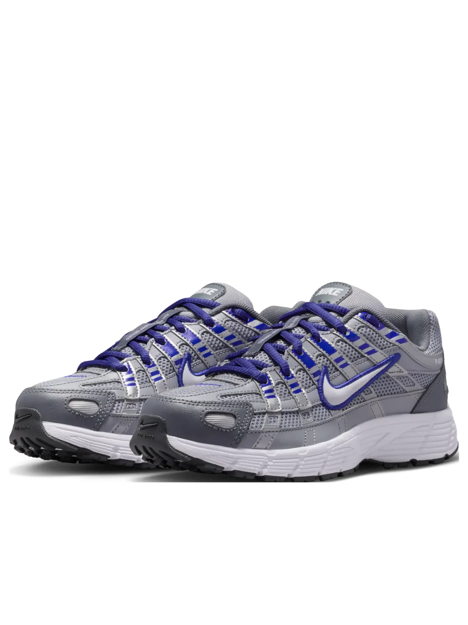 Кроссовки (GS) Nike P-6000 'Wolf Grey Deep Night' — изображение 4 из 6, серый