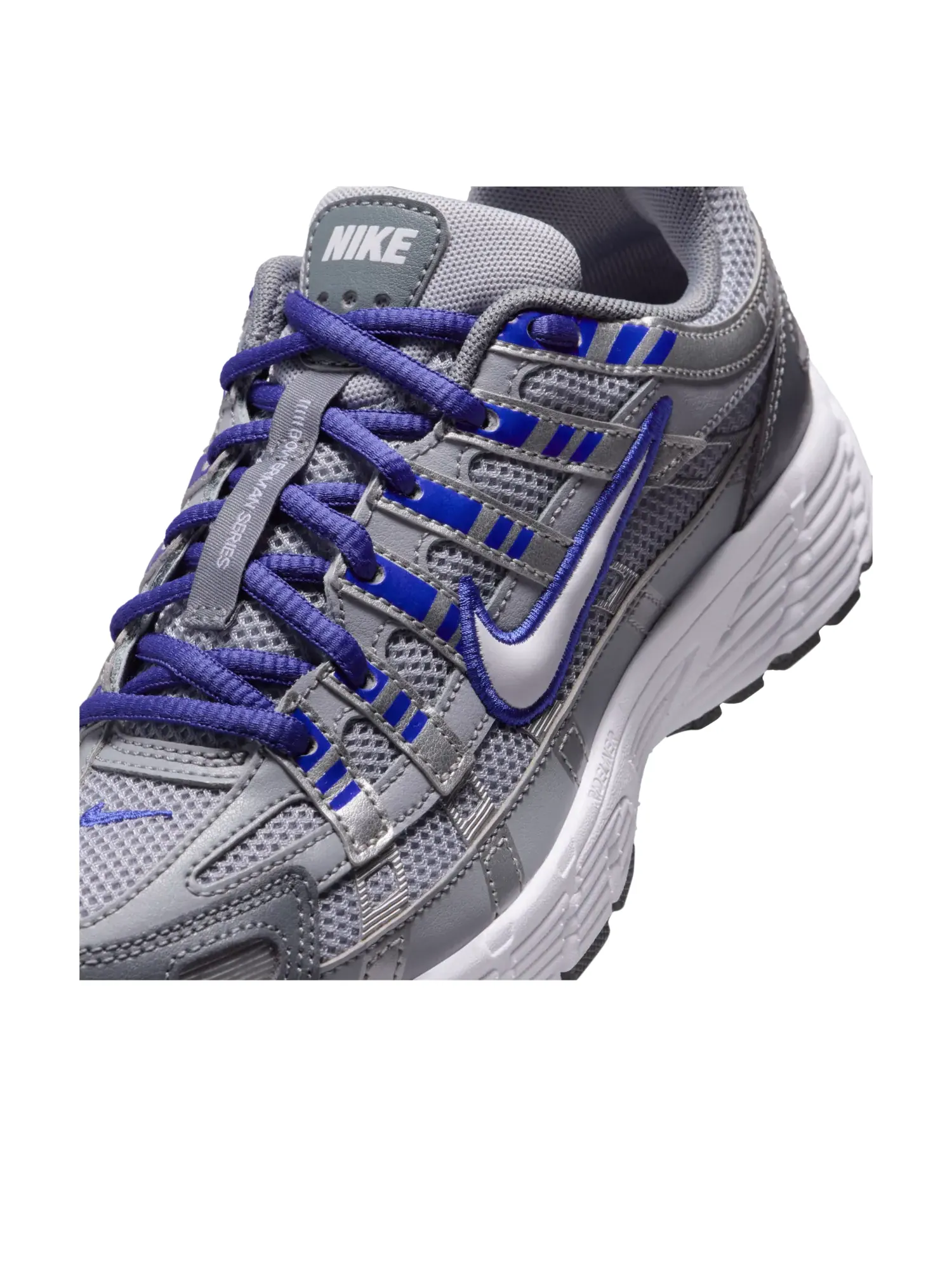 Кроссовки (GS) Nike P-6000 'Wolf Grey Deep Night' — изображение 5 из 6, серый