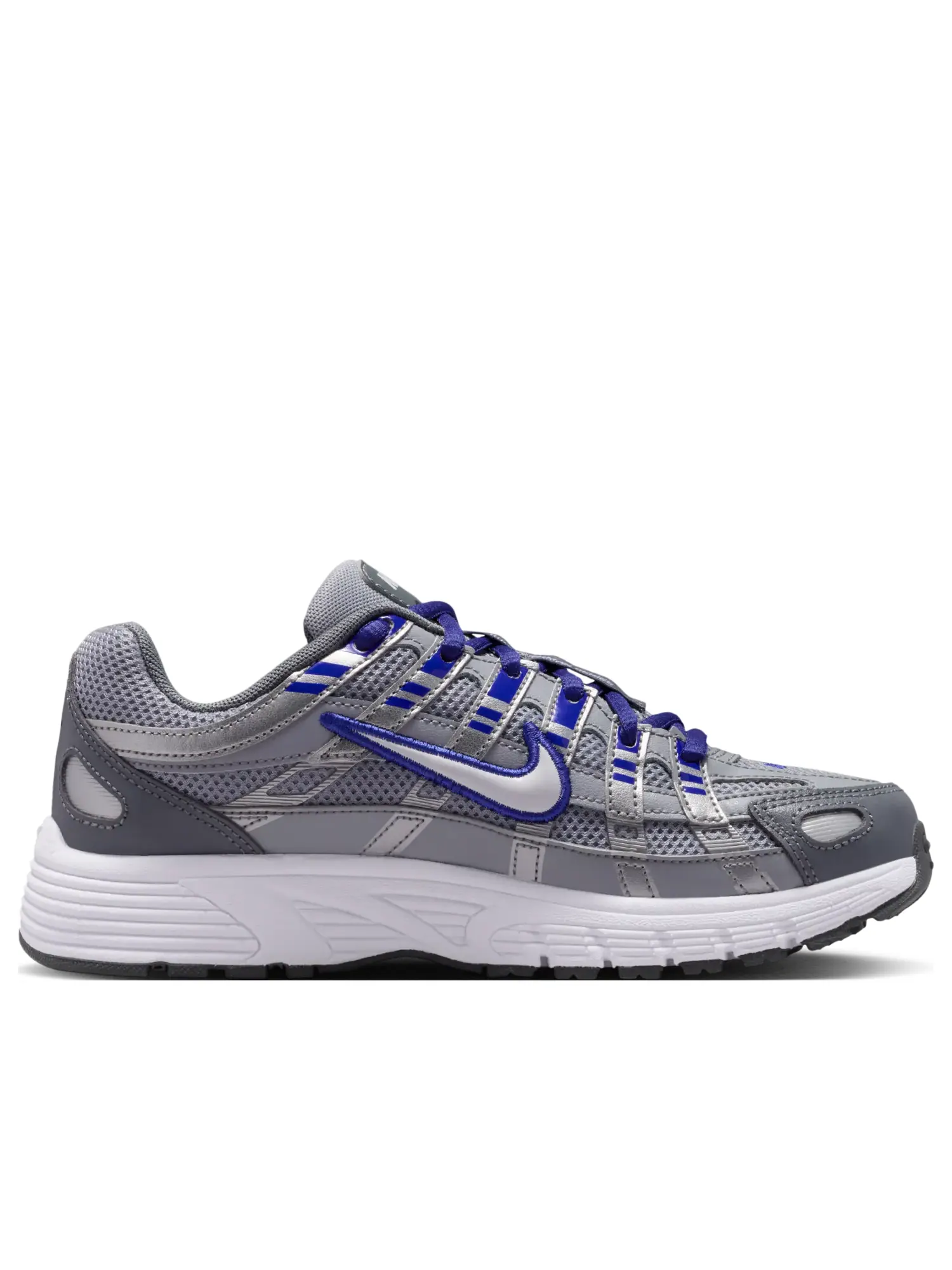 Кроссовки (GS) Nike P-6000 'Wolf Grey Deep Night' — изображение 6 из 6, серый