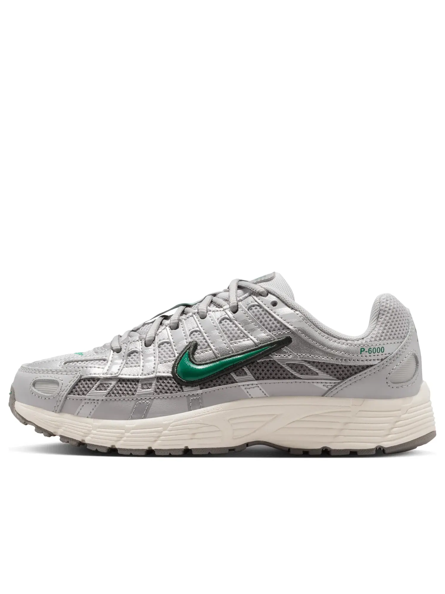 Кроссовки Nike P-6000 'Grey Fog Malachite' HV5064-021 — изображение 1 из 7, зеленый