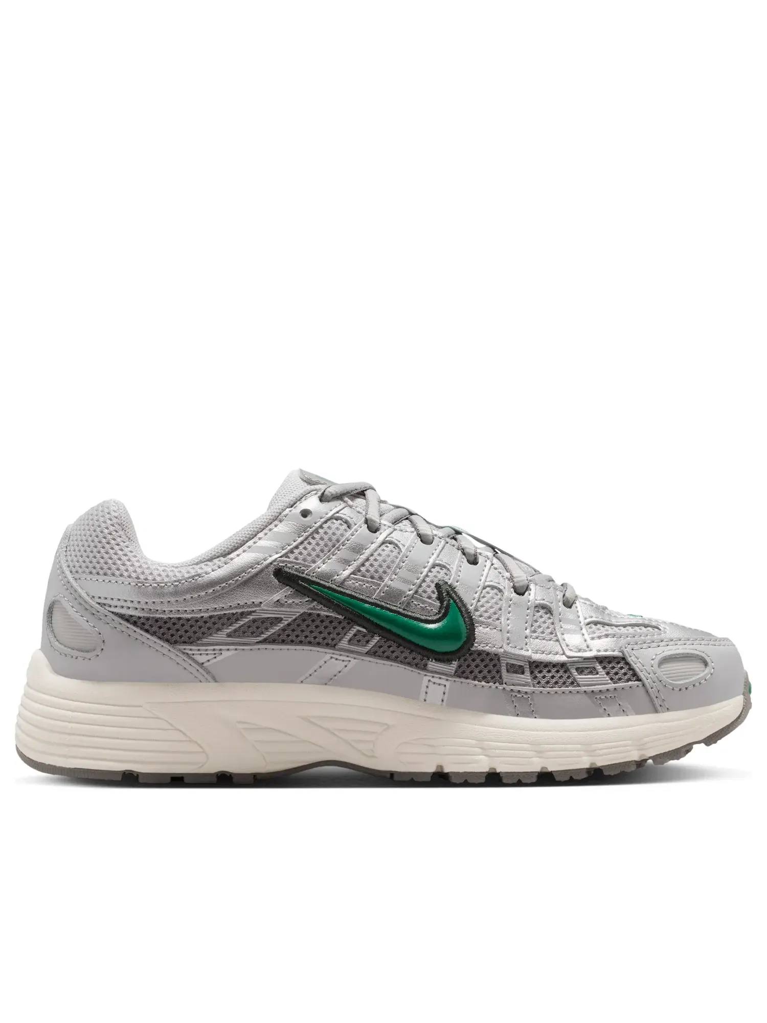 Кроссовки Nike P-6000 'Grey Fog Malachite' HV5064-021 — изображение 2 из 7, зеленый