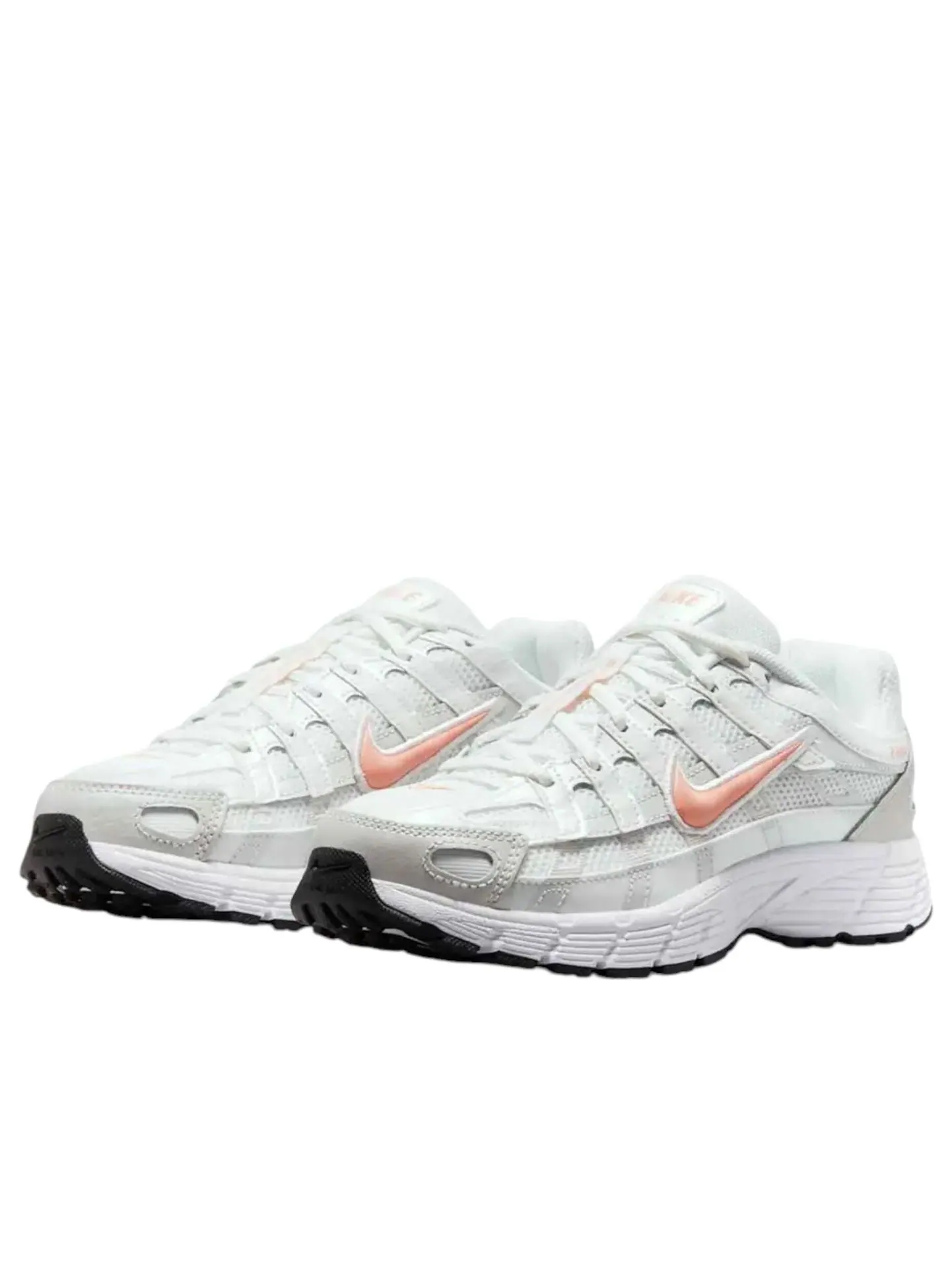 Кроссовки (GS) Nike P-6000 'Summit White Apricot Agate' — изображение 2 из 4, белый
