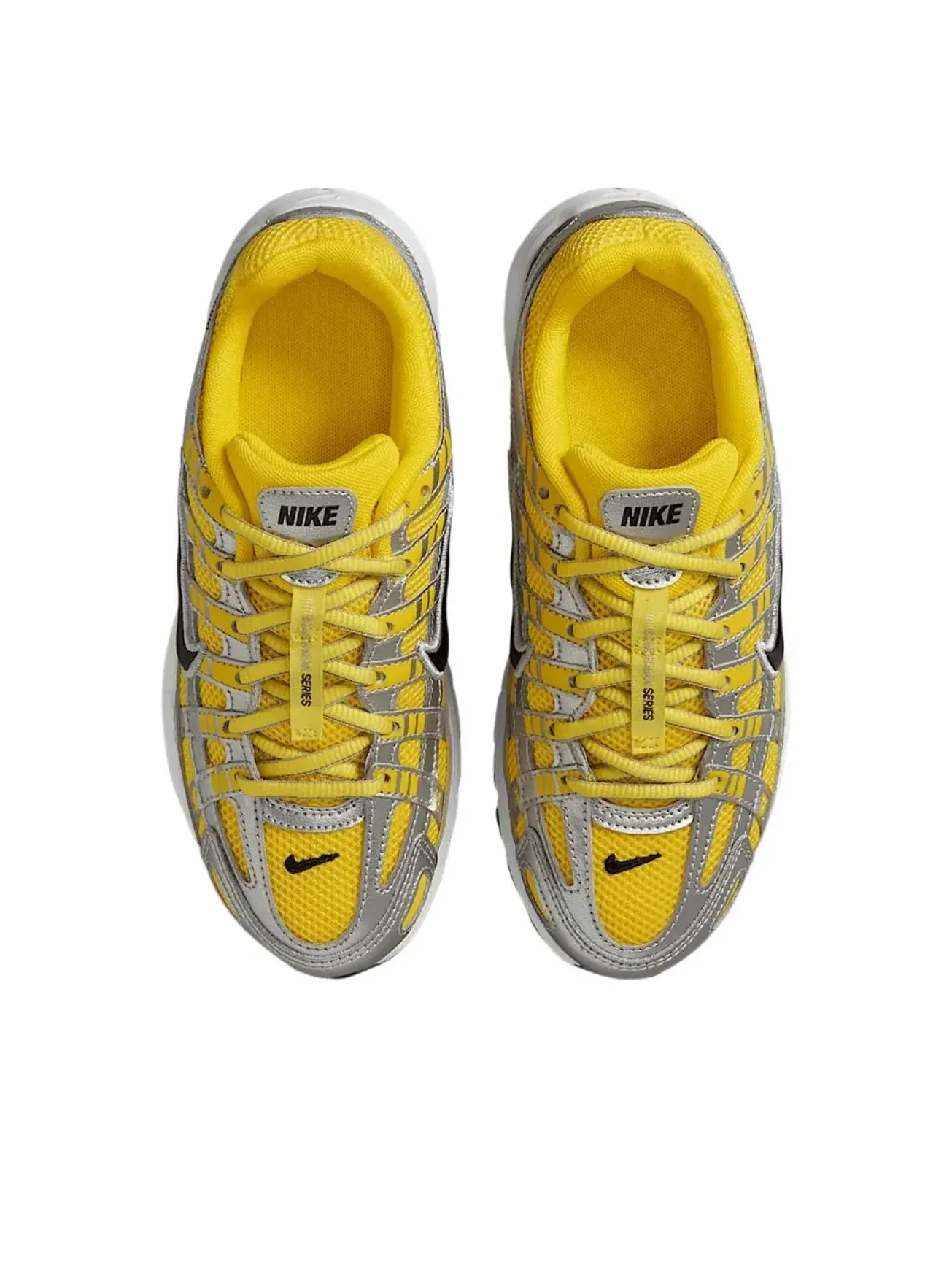 Кроссовки (GS) Nike P-6000 'Lightning Metallic SIlver' — изображение 3 из 5, серебряный