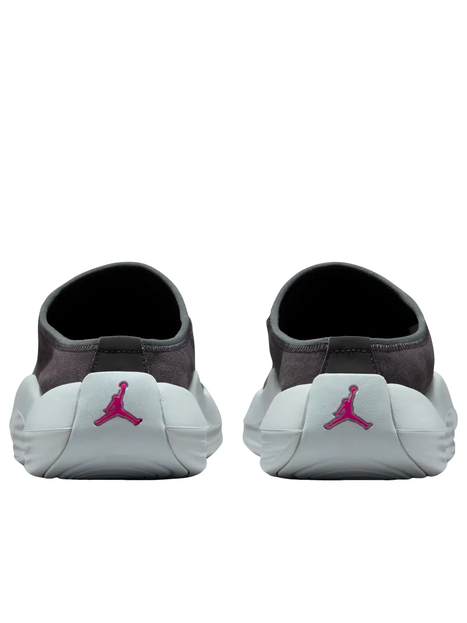 Мужские тапочки-мюли с закрытым носком Air Jordan Future Anthracite Fire Pink — изображение 5 из 6, серый