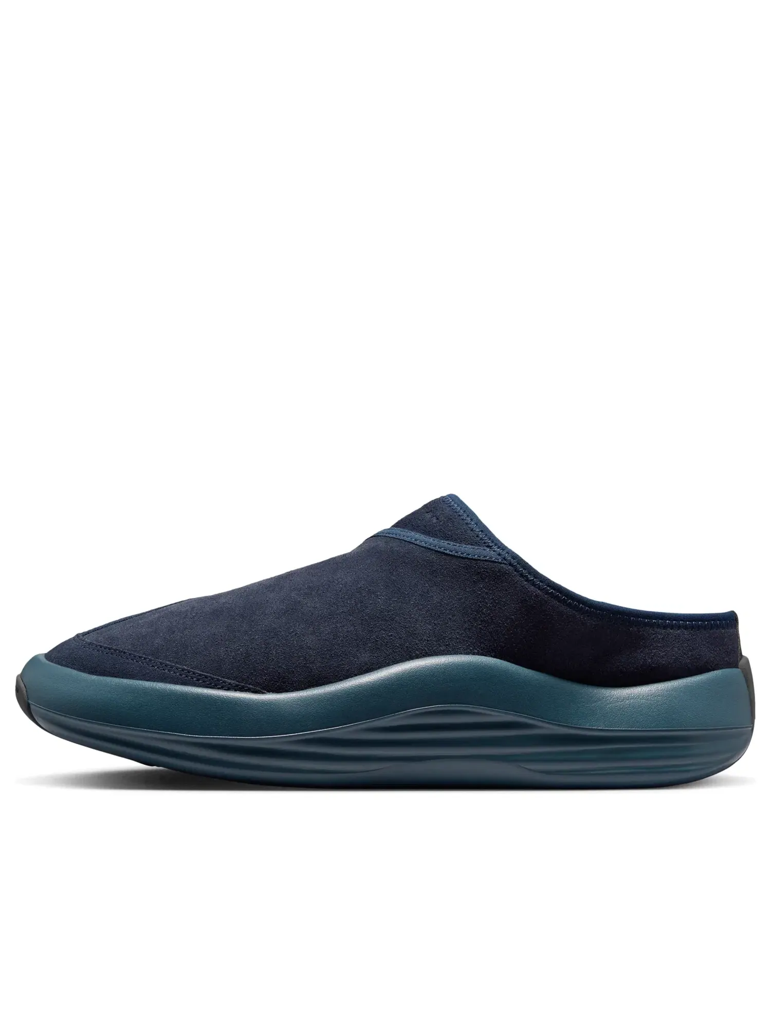 Мужские мюли без застежек с верхом из замши Air Jordan Future Dark Obsidian