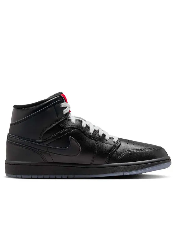 Кроссовки 1 mid Air Jordan — изображение 2 из 4, черный
