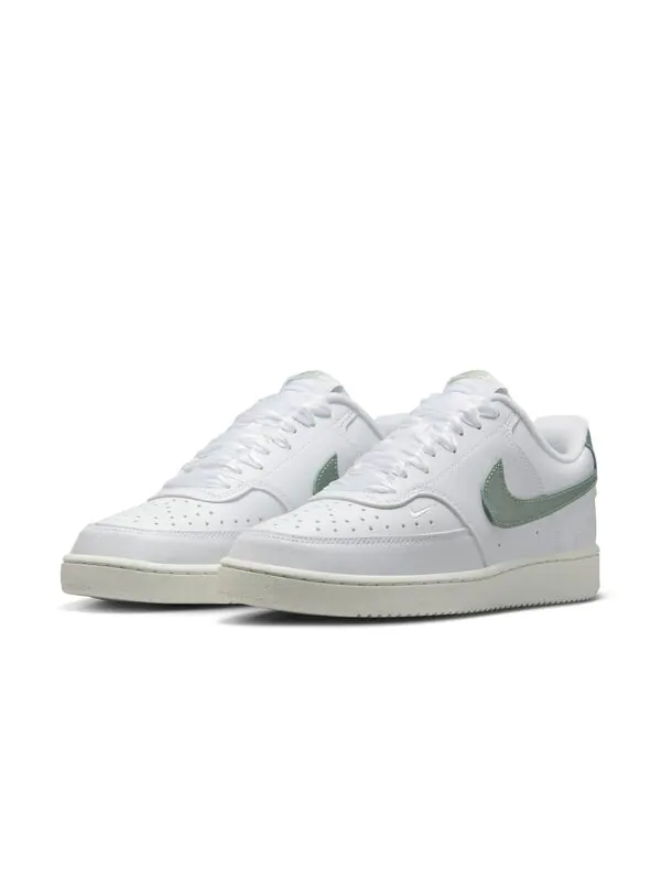 Кроссовки court vision low next nature 'white jade horizon' Nike — изображение 3 из 4, белый