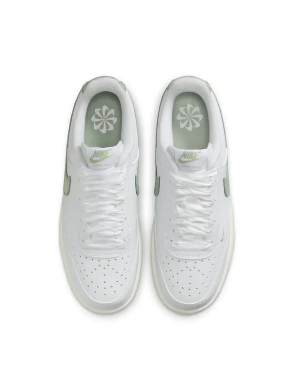 Кроссовки court vision low next nature 'white jade horizon' Nike — изображение 4 из 4, белый