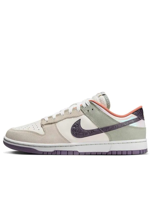Кроссовки dunk low Nike — изображение 1 из 4, бежевый