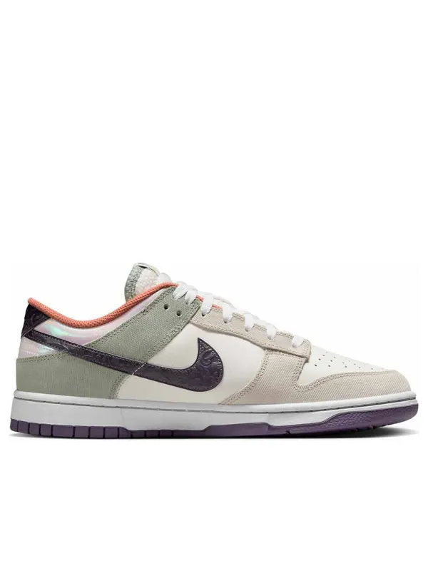 Кроссовки dunk low Nike — изображение 2 из 4, бежевый