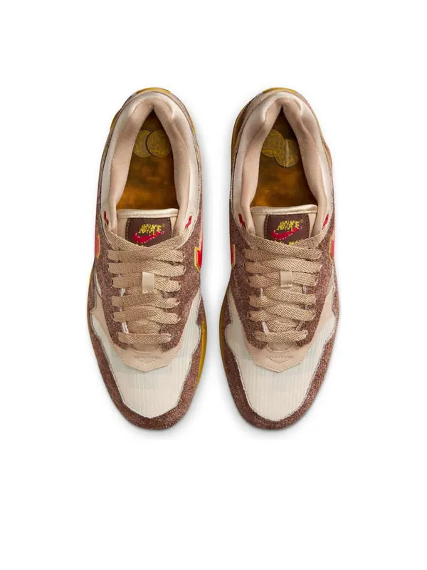 Кроссовки air max 1.swoosh Nike — изображение 4 из 4, коричневый