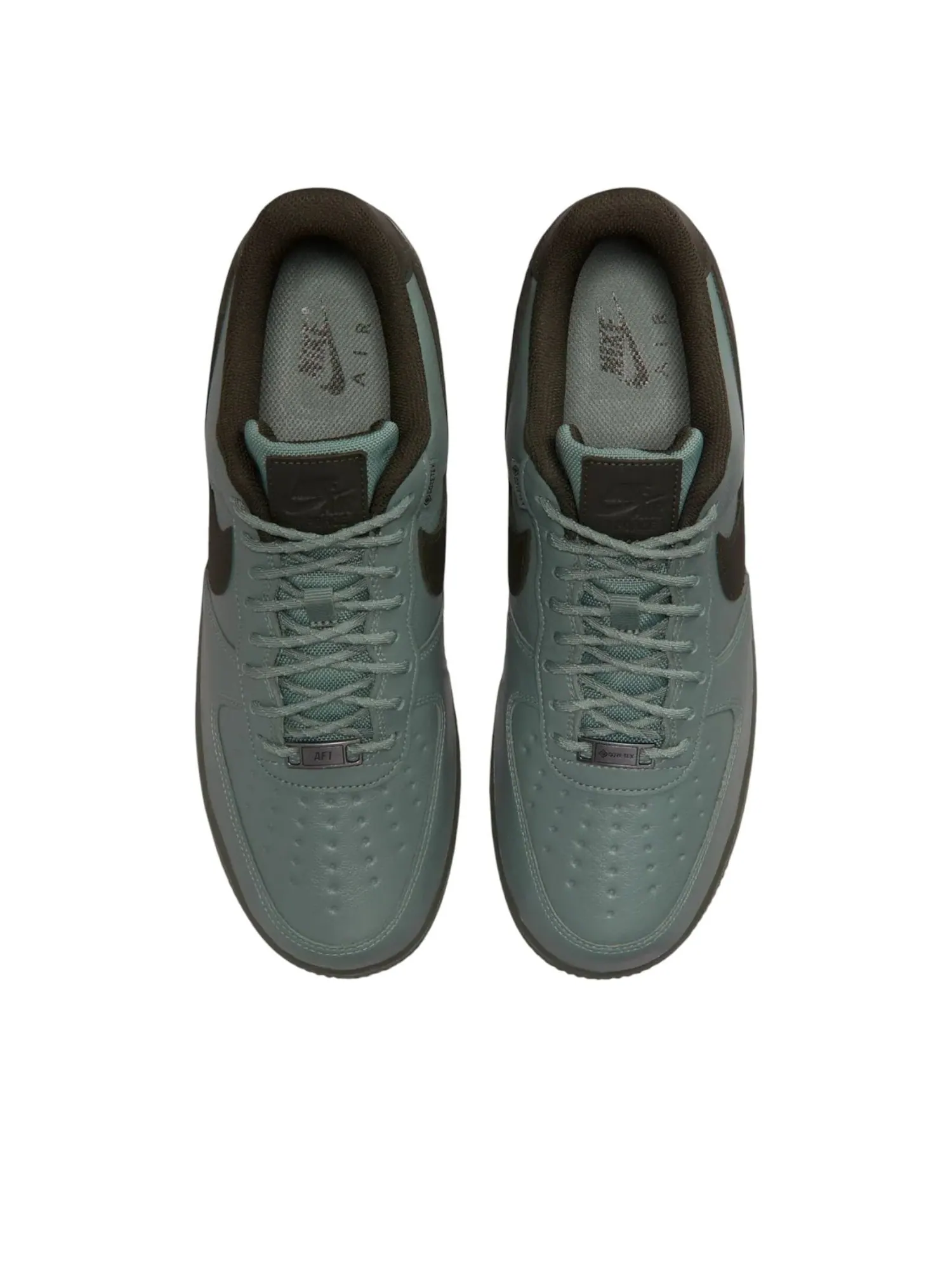 Кроссовки Nike x Vibram Air Force 1 Low 'Clay Green' — изображение 4 из 6, зеленый