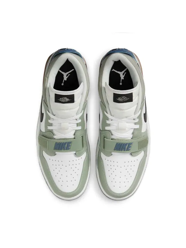 Кроссовки legacy 312 low 'sail green blue' Air Jordan — изображение 4 из 4, зеленый/синий/черный