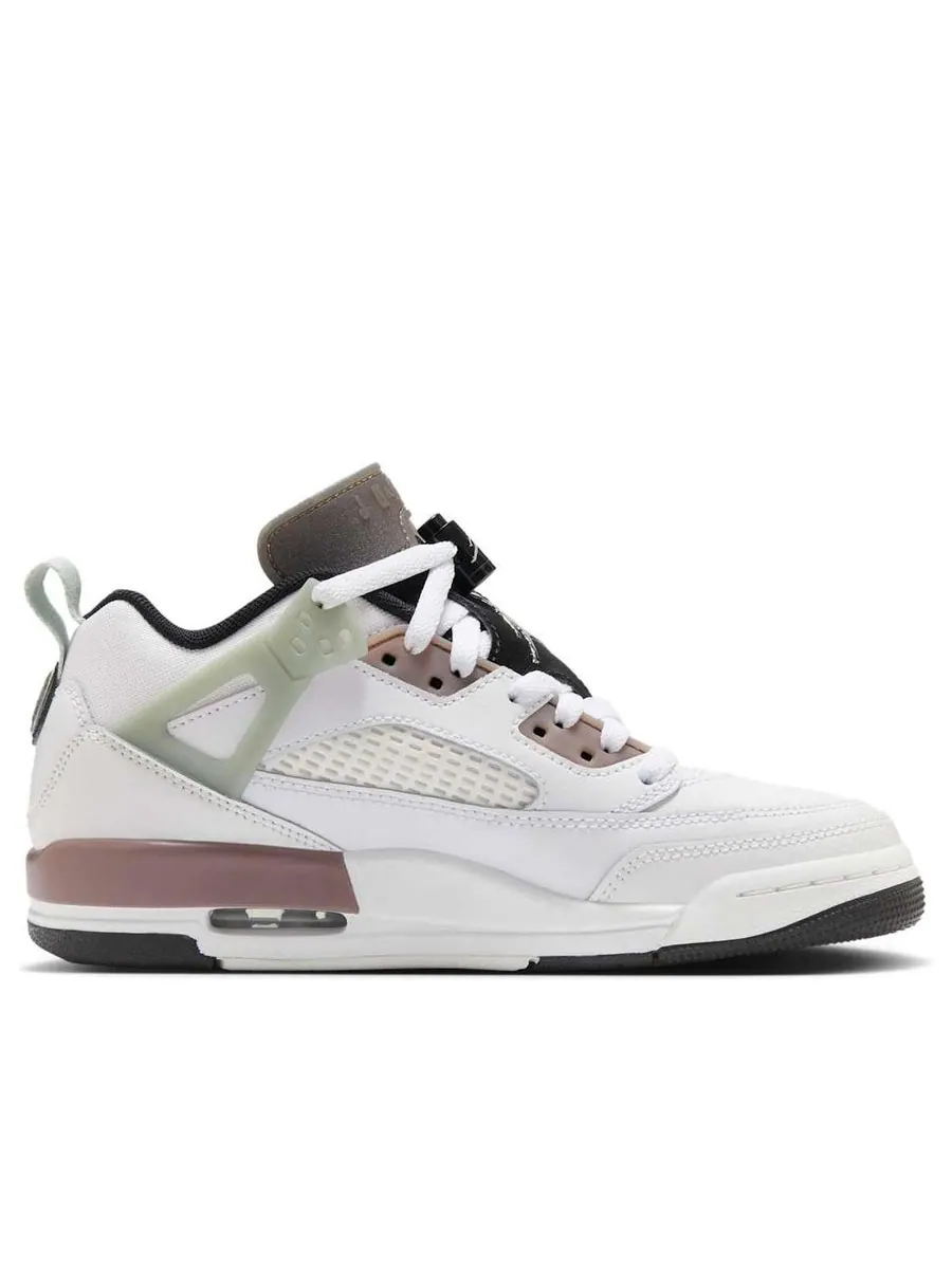 Кроссовки (GS) Air Jordan Spizike Low 'Cave Stone' — изображение 2 из 6, белый