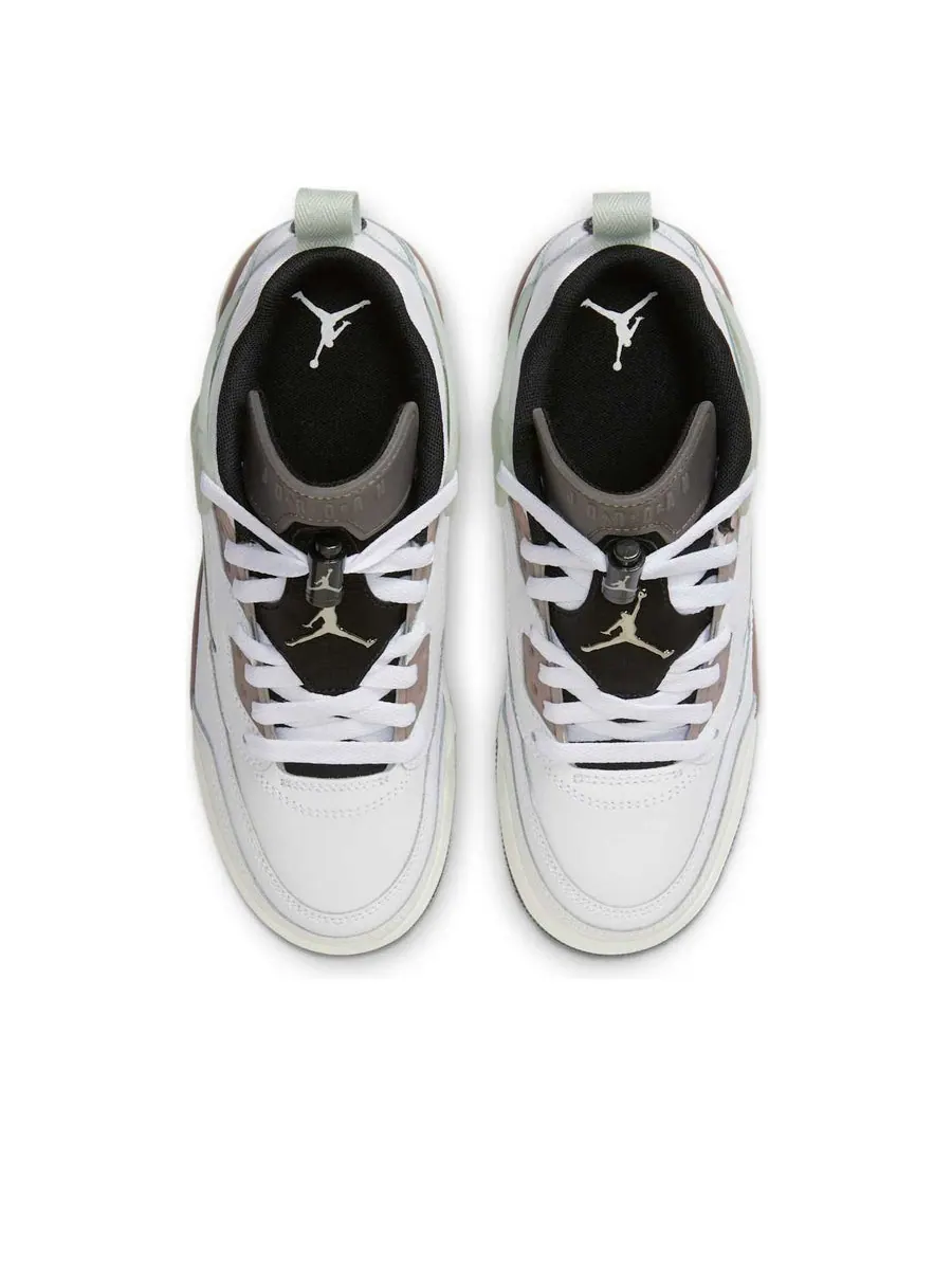 Кроссовки (GS) Air Jordan Spizike Low 'Cave Stone' — изображение 4 из 6, белый