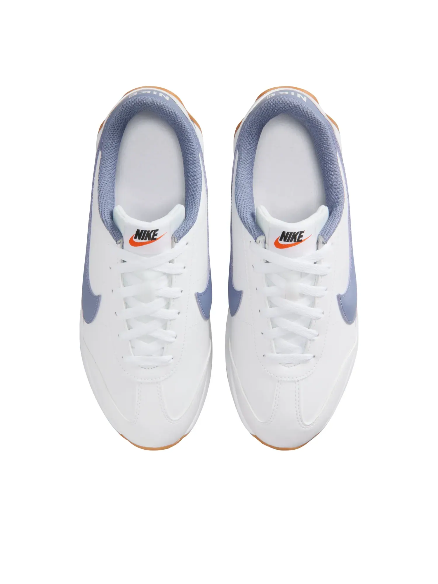 Кроссовки (WMNS) Nike Pacific Leather 'White World Indigo' — изображение 3 из 7, белый