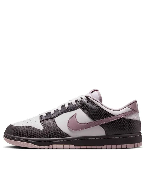 Кроссовки dunk low se 'snakeskin' Nike — изображение 1 из 4, серый/серый/платиновый