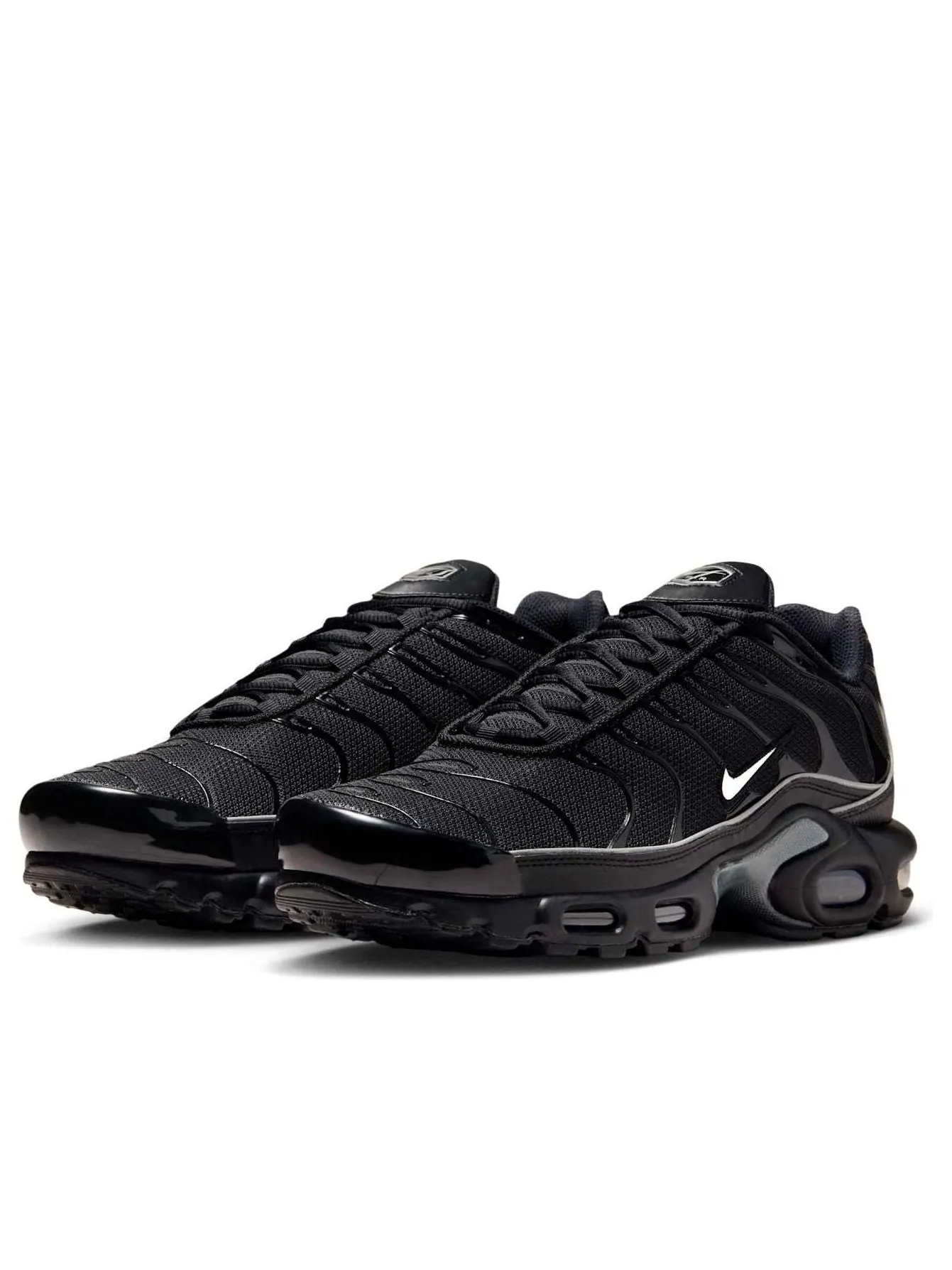 Кроссовки Nike Air Max Plus 'Black Reflective' — изображение 4 из 6, черный
