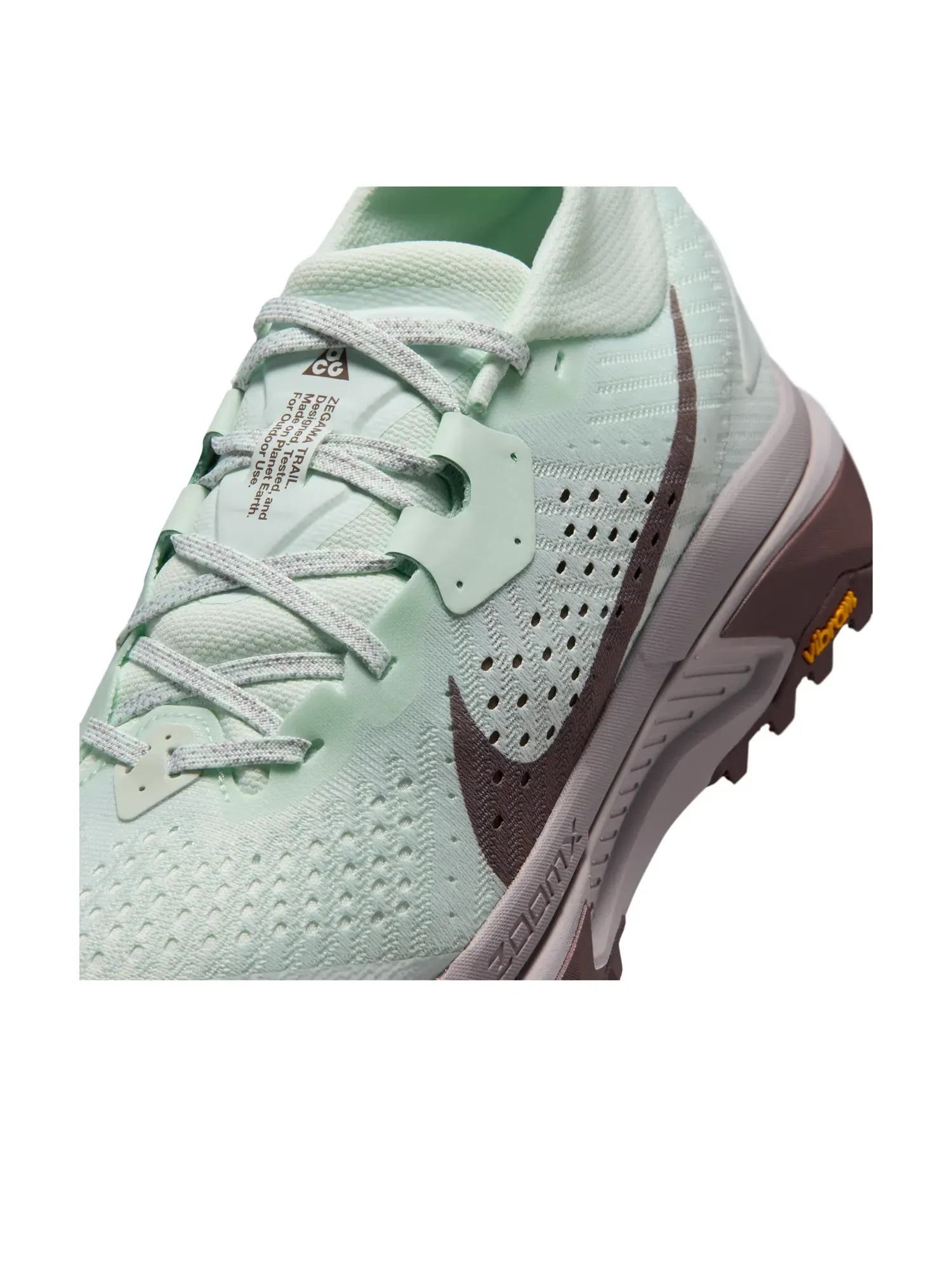 Женские кроссовки для трейла с шнуровкой Nike ACG Zegama — изображение 5 из 6, зеленый