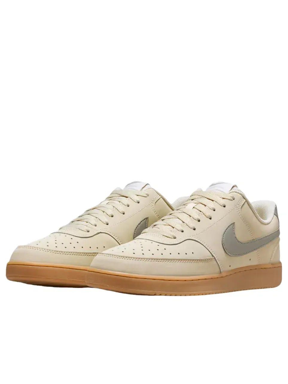 Кроссовки Nike Court Vision Low Premium 'Light Khaki' HV8139-200 — изображение 2 из 5, коричневый
