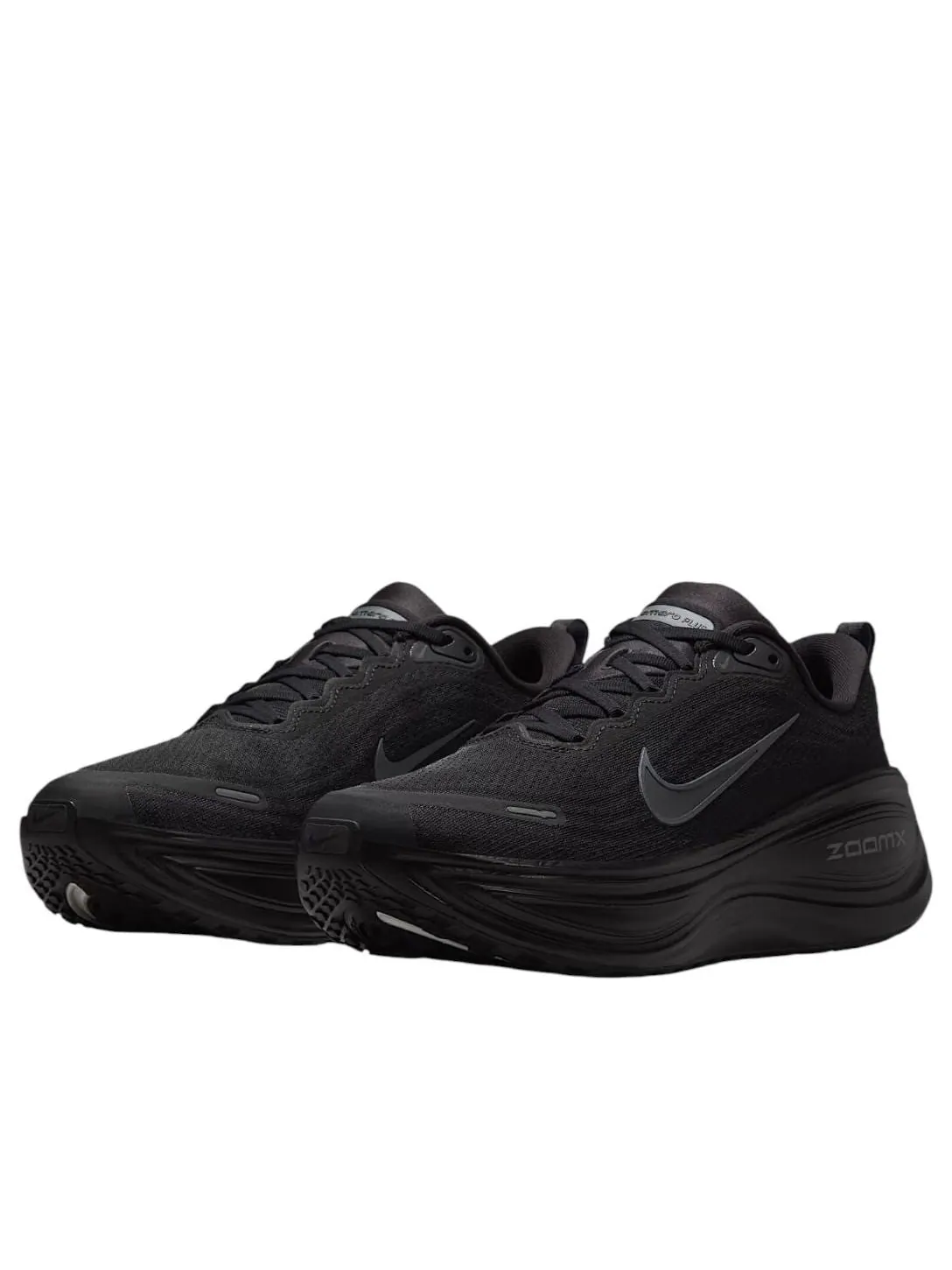 Кроссовки Nike ZoomX Vomero Plus 'Black Metallic Dark Grey' — изображение 4 из 6, черный