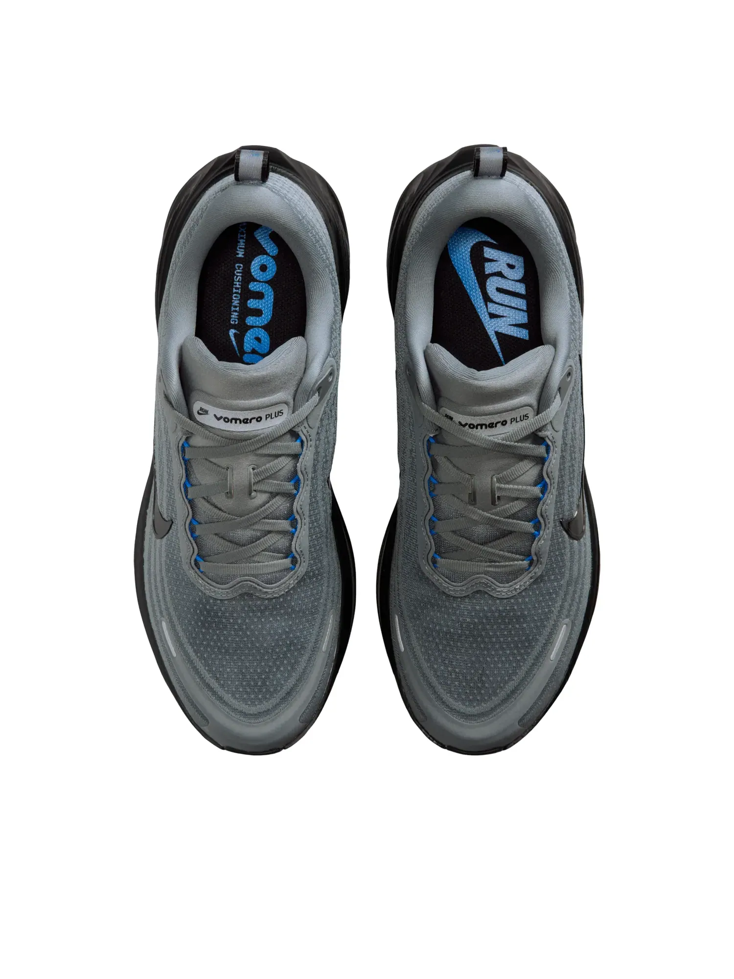 Кроссовки Nike Air Zoom Vomero Plus 'Smoke Grey Black Photo Blue' — изображение 2 из 6, серый