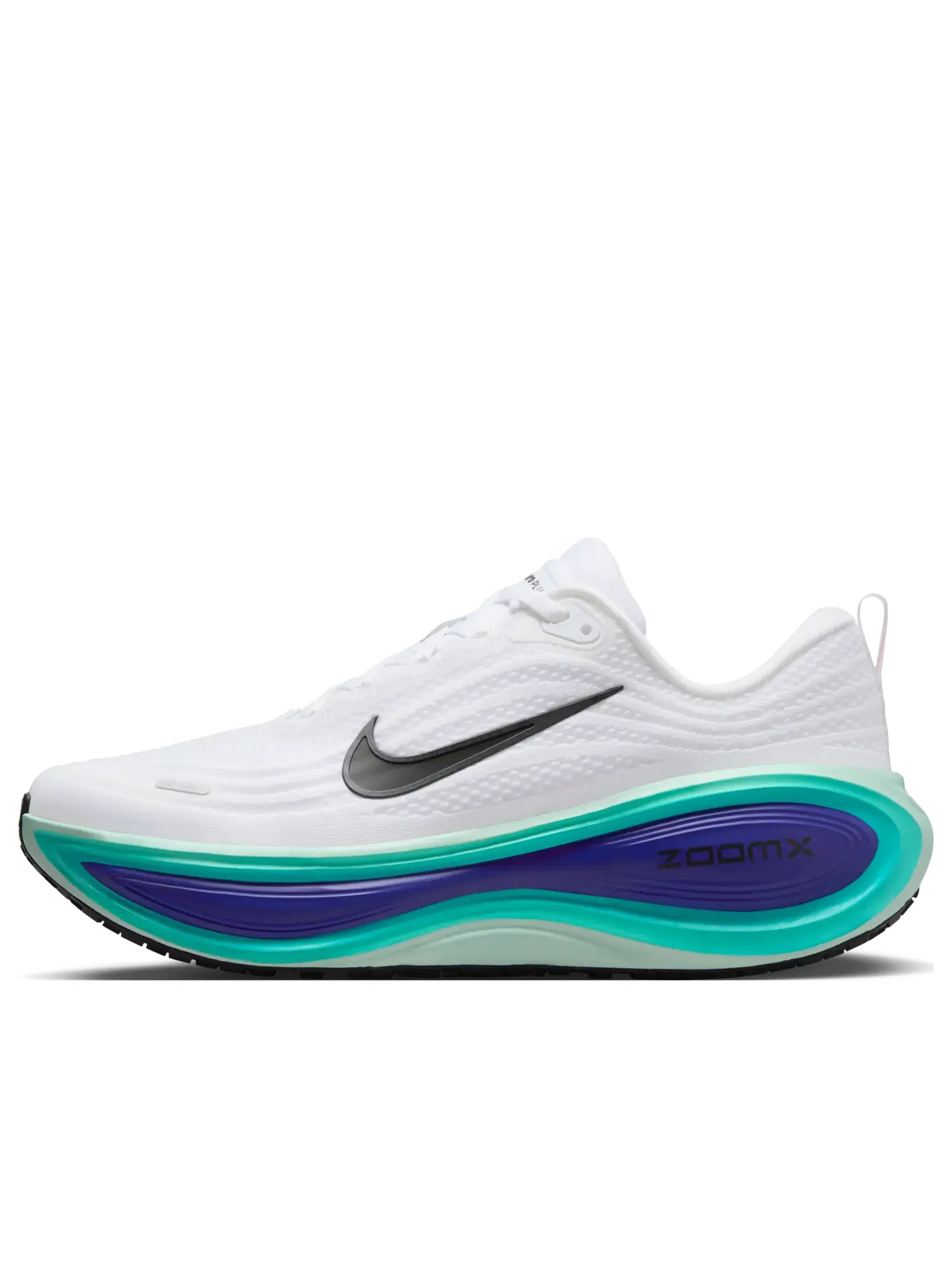 Кроссовки Nike ZoomX Vomero Plus 'White Bright Concord Hyper Turquoise' — изображение 1 из 5, белый