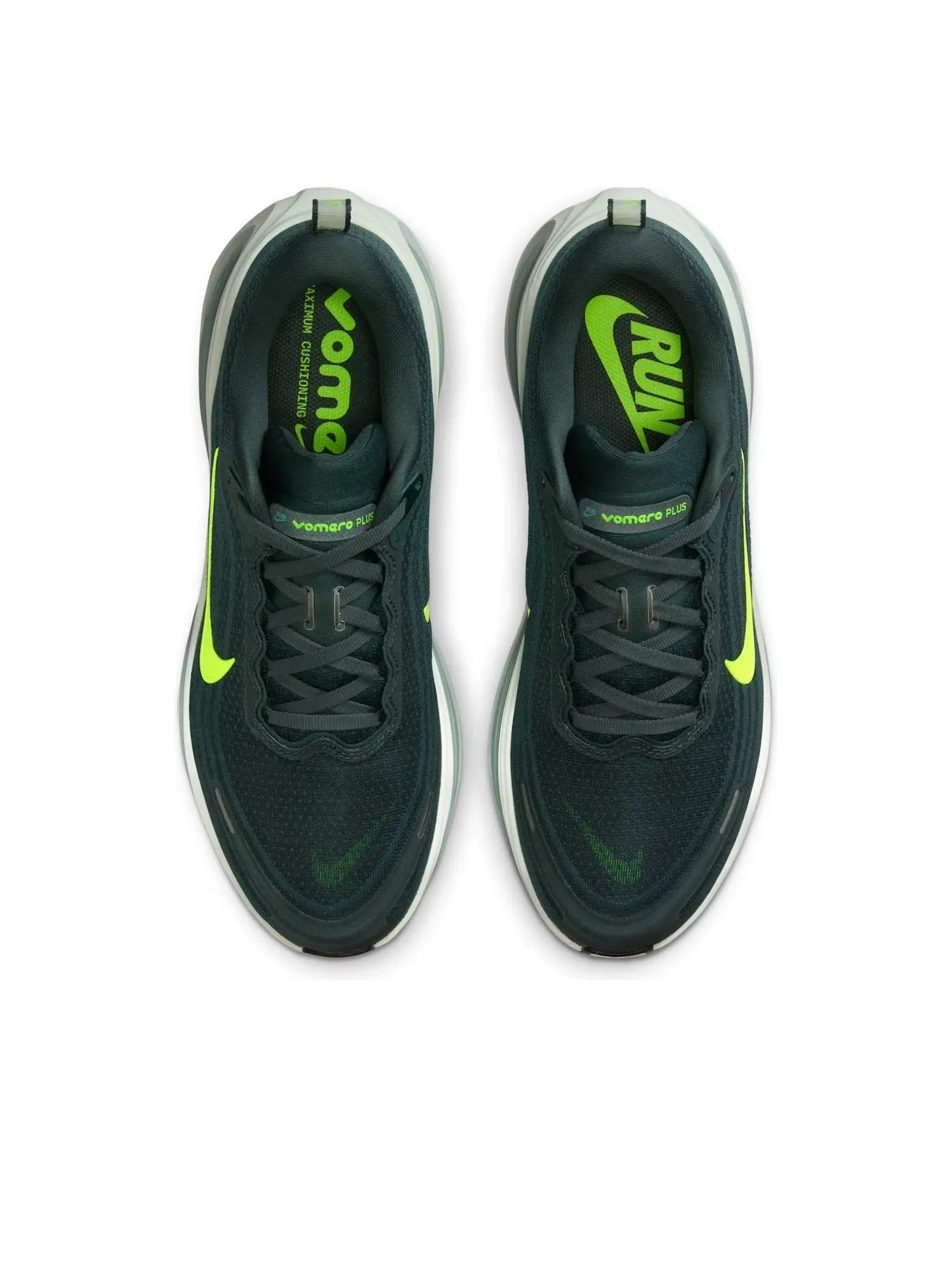 Кроссовки Nike ZoomX Vomero Plus 'Seaweed' — изображение 2 из 6, зеленый