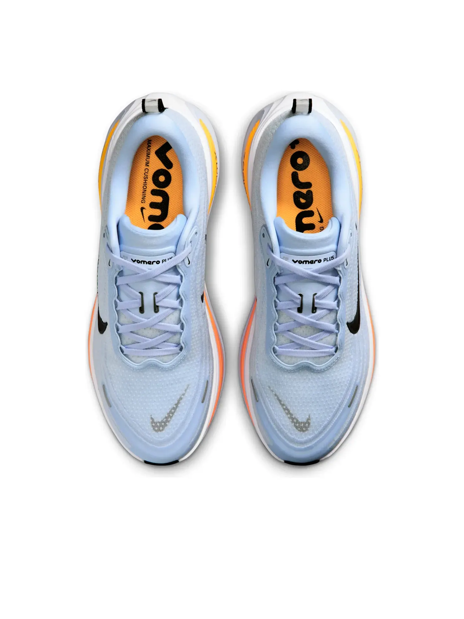 Кроссовки Nike Vomero Plus 'Hydrogen Blue Black White' — изображение 2 из 7, синий