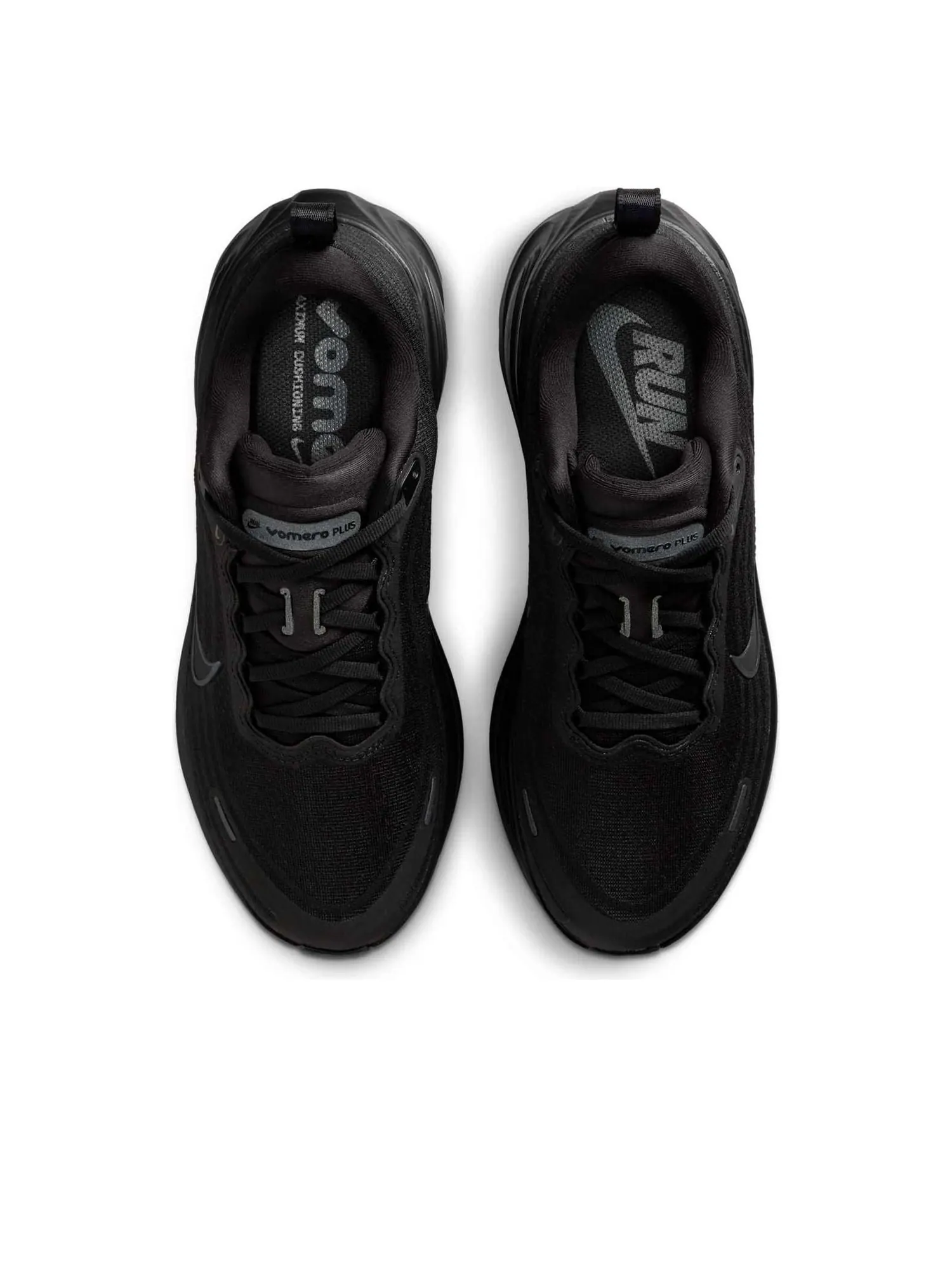 Кроссовки (WMNS) Nike ZoomX Vomero Plus 'Black' — изображение 2 из 6, черный