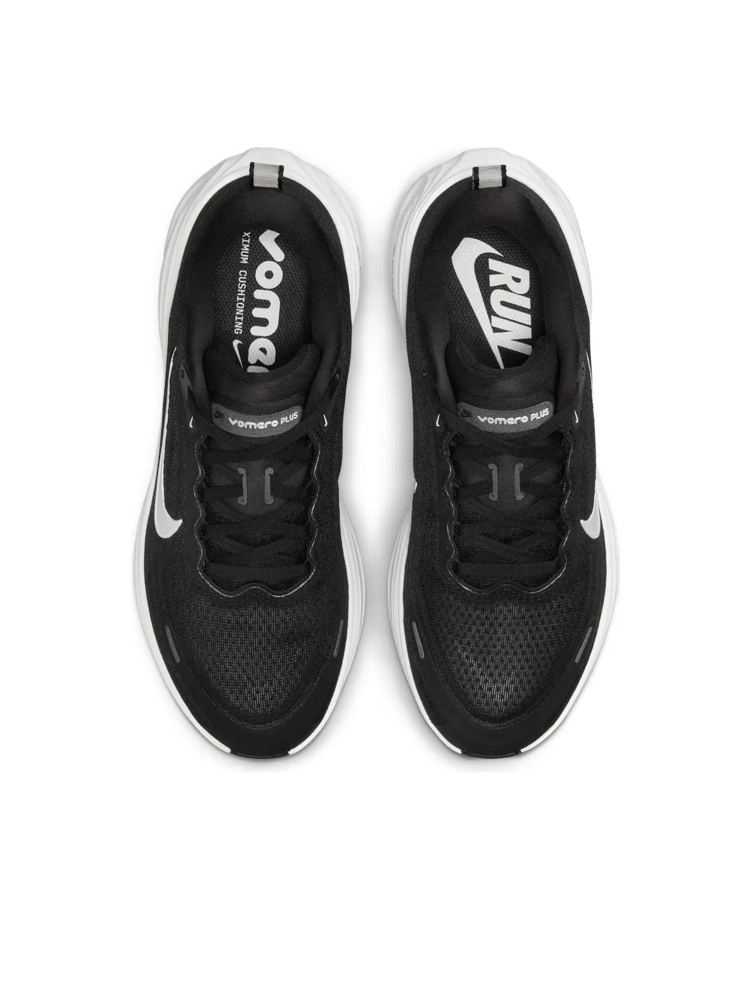 Кроссовки (WMNS) Nike Air Zoom Vomero Plus 'Black White' — изображение 2 из 6, черный