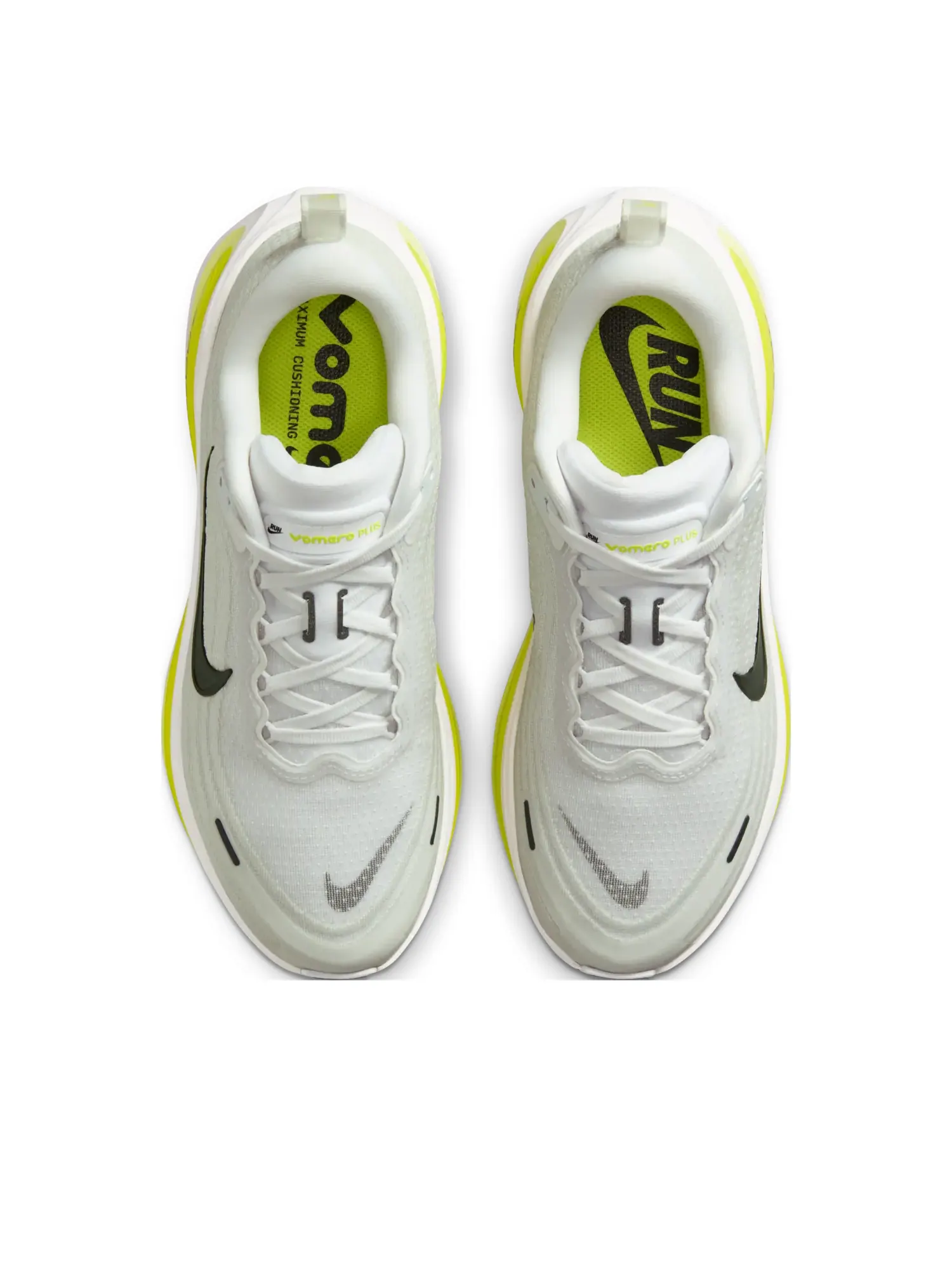 Кроссовки (WMNS) Nike ZoomX Vomero Plus 'White Cyber' — изображение 3 из 7, белый