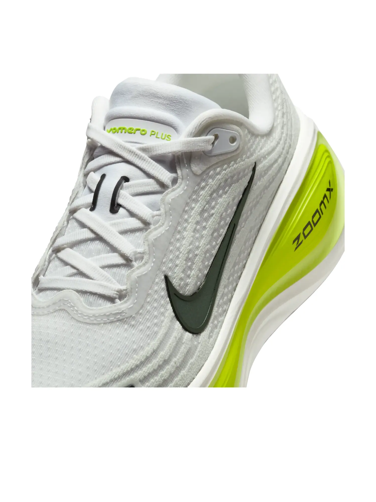 Кроссовки (WMNS) Nike ZoomX Vomero Plus 'White Cyber' — изображение 7 из 7, белый