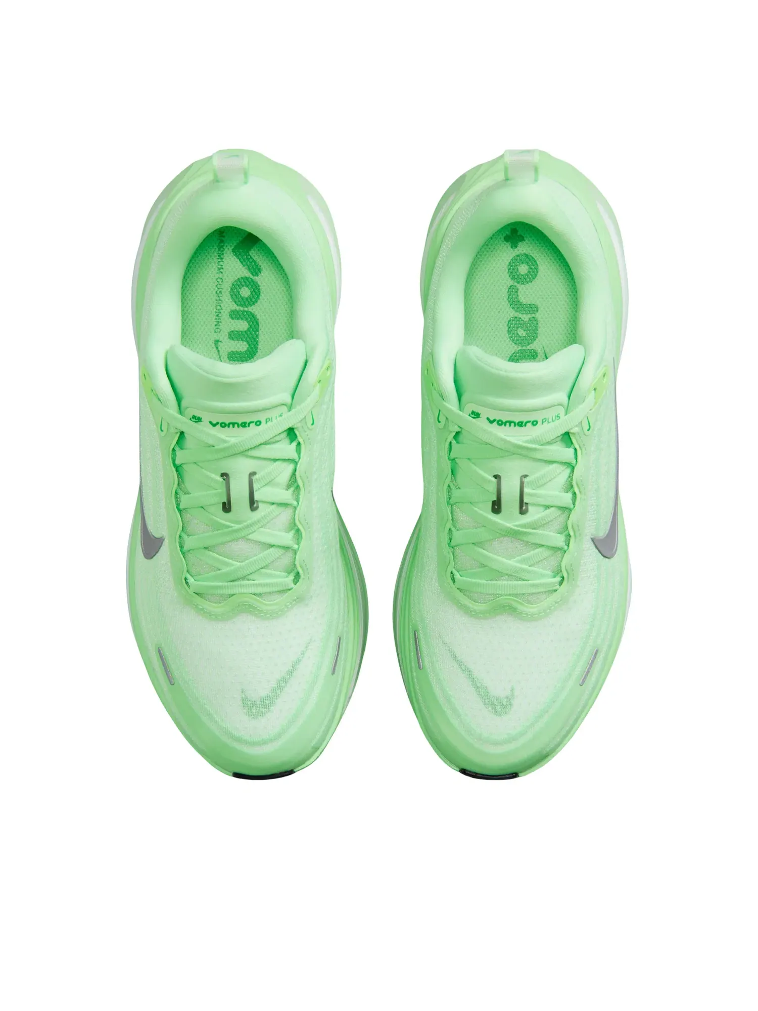Женские кроссовки с шнуровкой Air Zoom Vomero Plus Illusion Green Silver Nike — изображение 3 из 7, зеленый