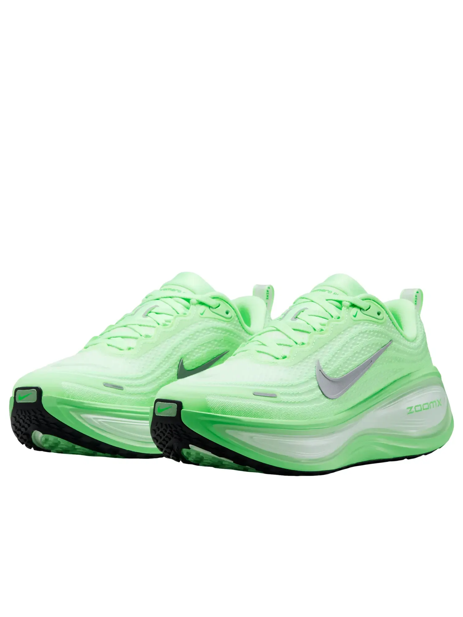Женские кроссовки с шнуровкой Air Zoom Vomero Plus Illusion Green Silver Nike — изображение 5 из 7, зеленый