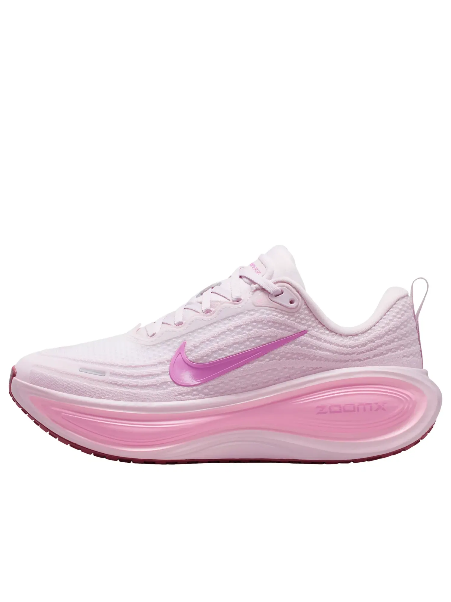 Женские кроссовки для бега с шнуровкой Air Zoom Vomero Plus Nike — изображение 1 из 6, розовый
