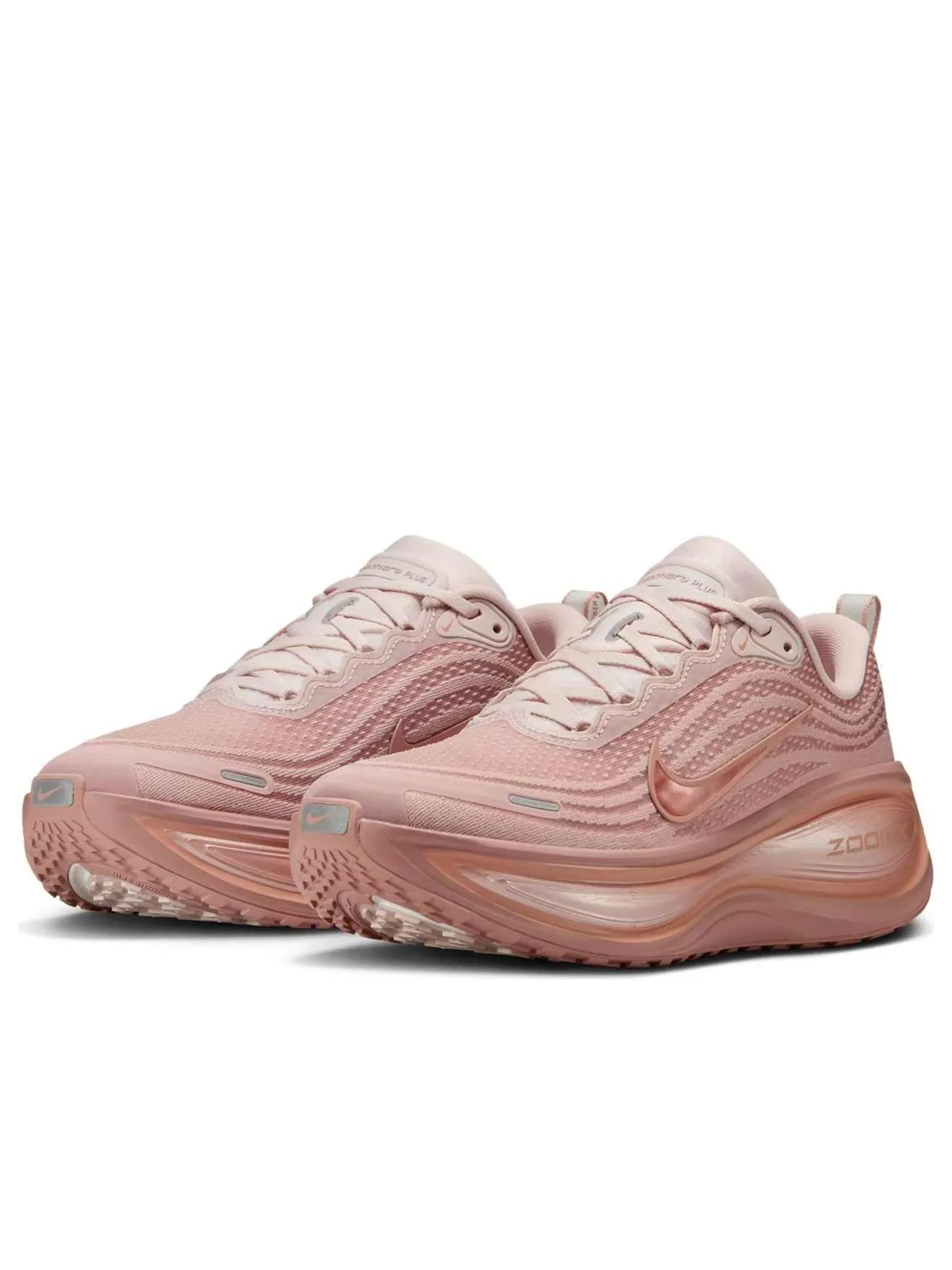 Кроссовки (WMNS) Nike Vomero Plus 'Particle Pink Rose Gold' — изображение 4 из 6, розовый