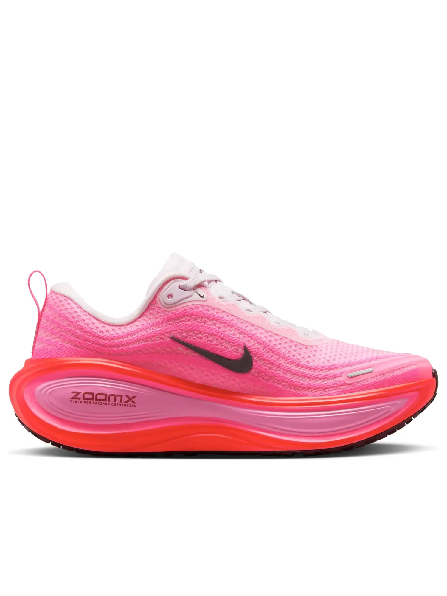 Женские кроссовки для бега с шнуровкой Air Zoom Vomero Plus Nike — изображение 6 из 6, розовый