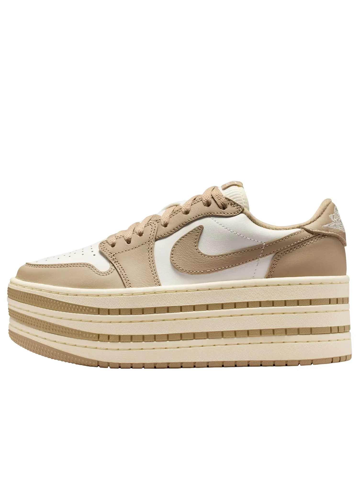 Кроссовки Jordan 1 Low 'Triple Stack Khaki Sail' HV8288-200 — изображение 1 из 6, коричневый