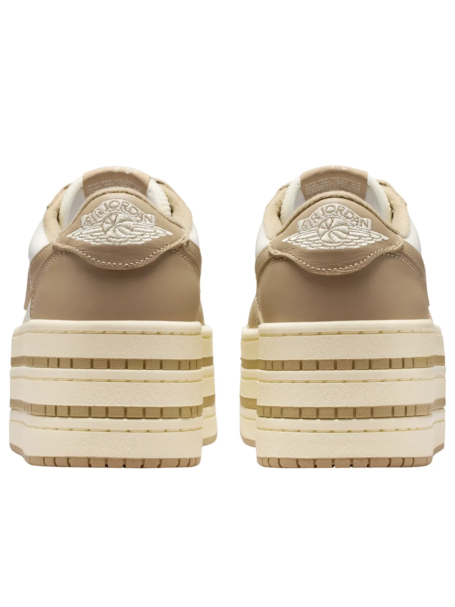 Кроссовки Jordan 1 Low 'Triple Stack Khaki Sail' HV8288-200 — изображение 3 из 6, коричневый