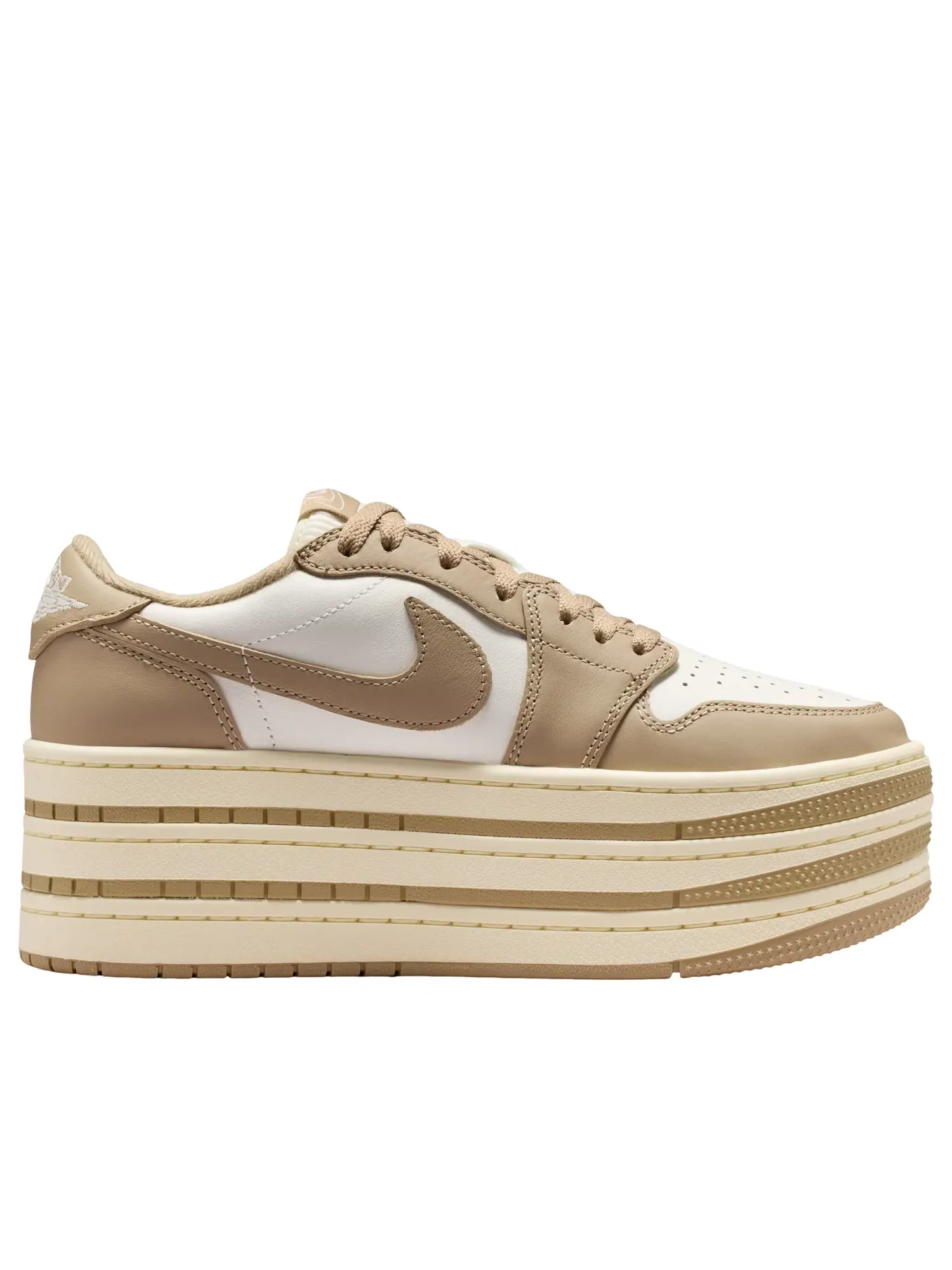 Кроссовки Jordan 1 Low 'Triple Stack Khaki Sail' HV8288-200 — изображение 6 из 6, коричневый