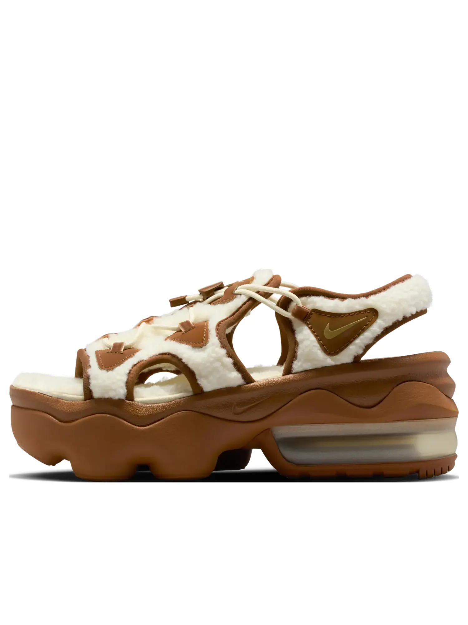 Сандалии (WMNS) Nike Air Max Koko Sandal 'Fur Light British Tan' — изображение 1 из 6, коричневый