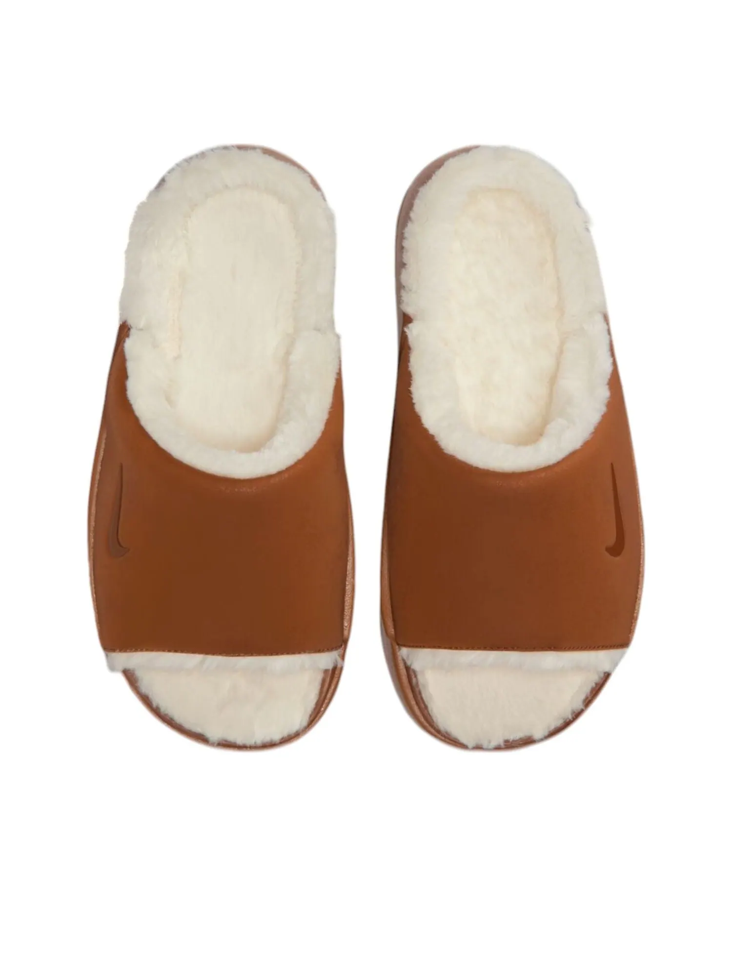 Шлепанцы Nike Calm Slides 'Light British Tan' — изображение 2 из 5, коричневый