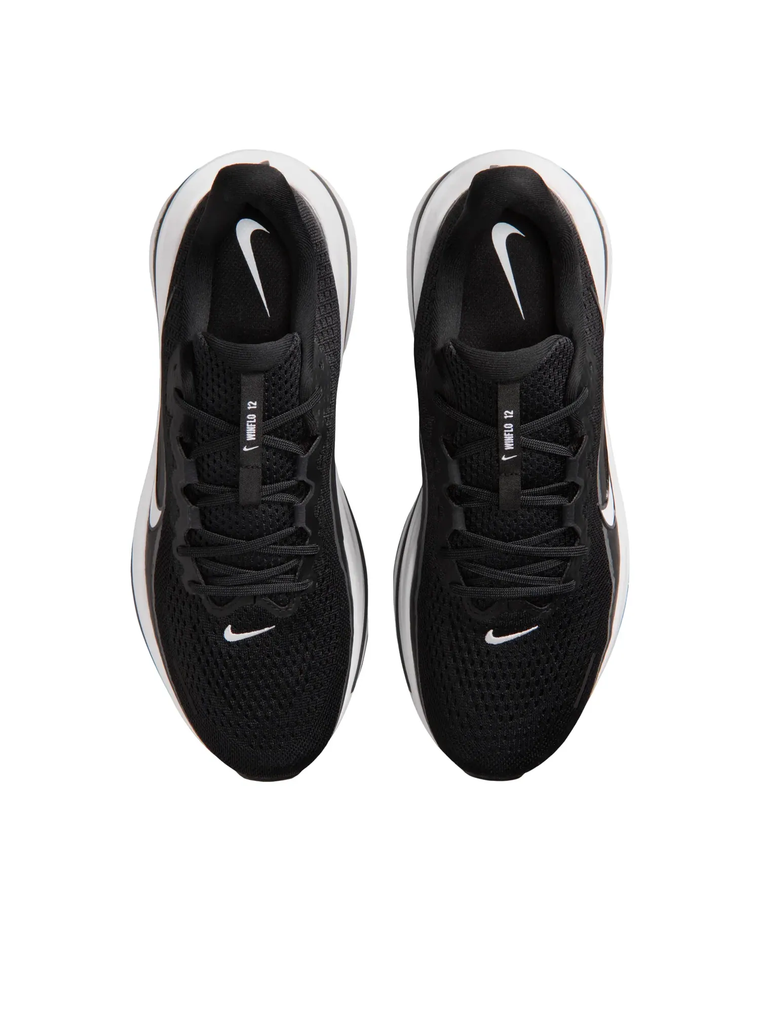 Кроссовки Nike Winflo 12 'Black White' — изображение 3 из 7, черный