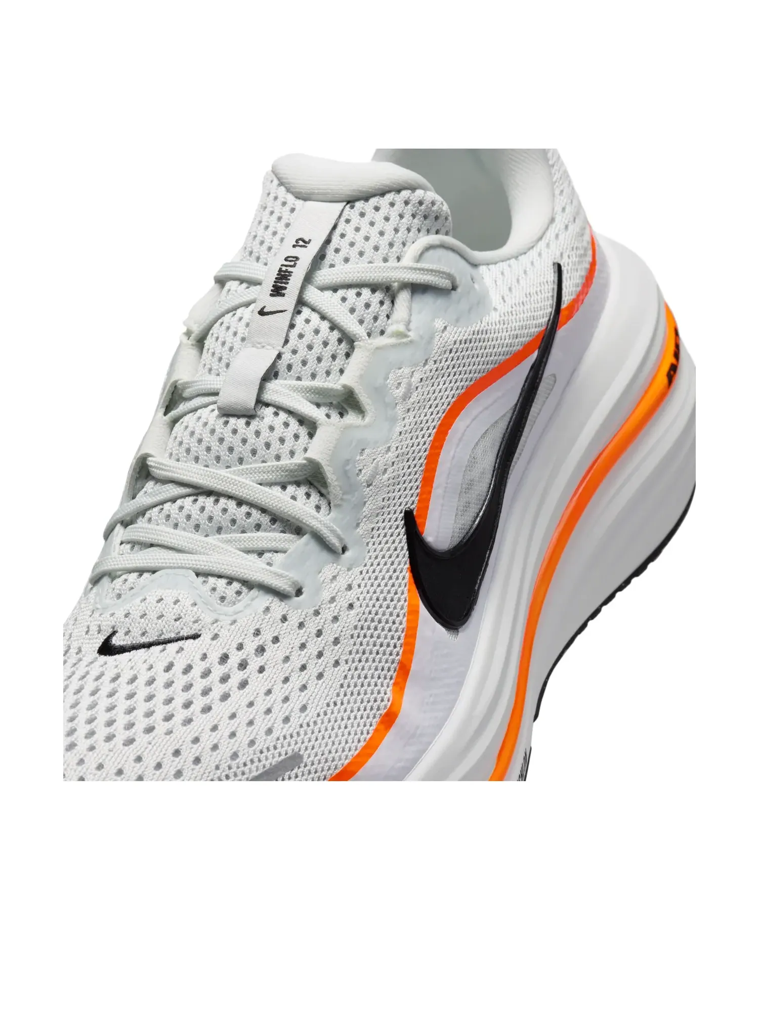 Кроссовки Nike Winflo 12 'Off White Black Total Orange' — изображение 6 из 7, белый