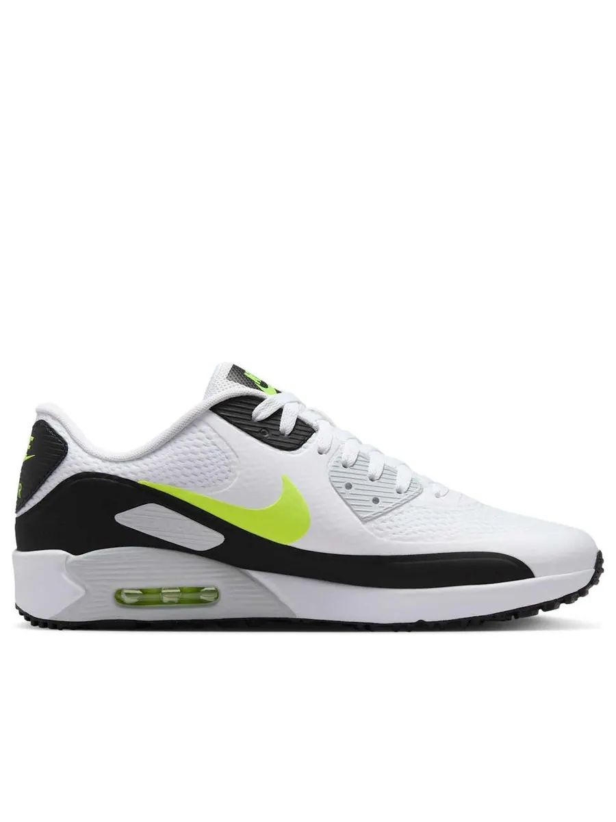 Кроссовки Nike Air Max 90 Golf 'White Hot Lime' — изображение 2 из 6, белый