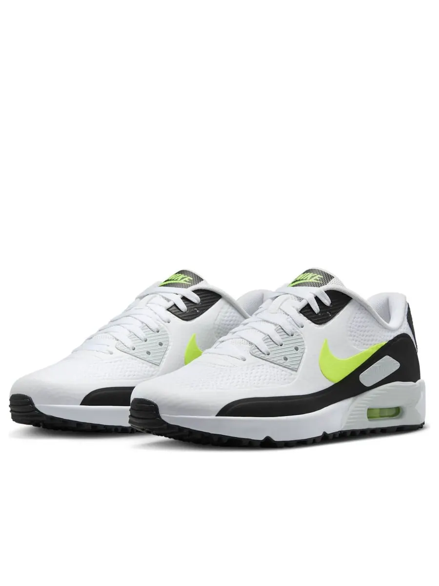 Кроссовки Nike Air Max 90 Golf 'White Hot Lime' — изображение 3 из 6, белый