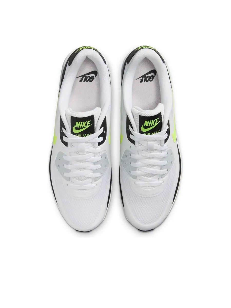 Кроссовки Nike Air Max 90 Golf 'White Hot Lime' — изображение 4 из 6, белый