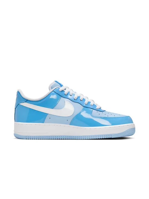 Кроссовки air force 1 low '07 lv8 'phychic blue white patent' Nike — изображение 2 из 4, синий/синий/белый